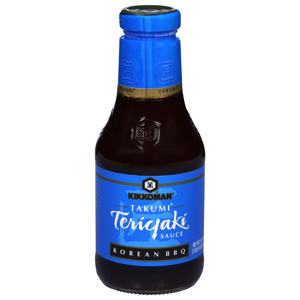 Kikkoman Korean BBQ Teriyaki Sauce, 21.25 oz (1 lb 5 1/4 oz) 600 g
