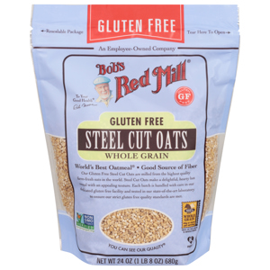 Bob's Red Mill Steel Cut Oats, Gluten Free, Whole Grain, 24 oz (1 lb 8 oz) 680 g