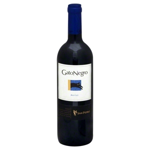 Gato Merlot, Valle Central, 2007, 750 ml