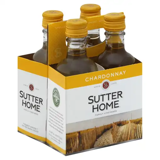 Swift – Hallettsville - #74 – Sutter Home Chardonnay, 4 - 187 Ml
