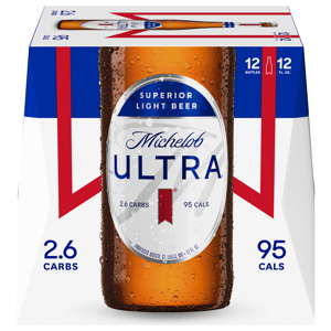 Michelob Ultra Beer, Superior Light, 12 - 12 fl oz bottles