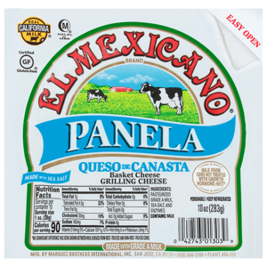 El Mexicano Basket Cheese, Panela, Grilling Cheese, 10 oz (283 g)