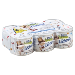 La Lecherita Milk, Sweetened Condensed, Lowfat, 6 - 3.5 oz (100 g) cans [1.31 lb (600 g)]