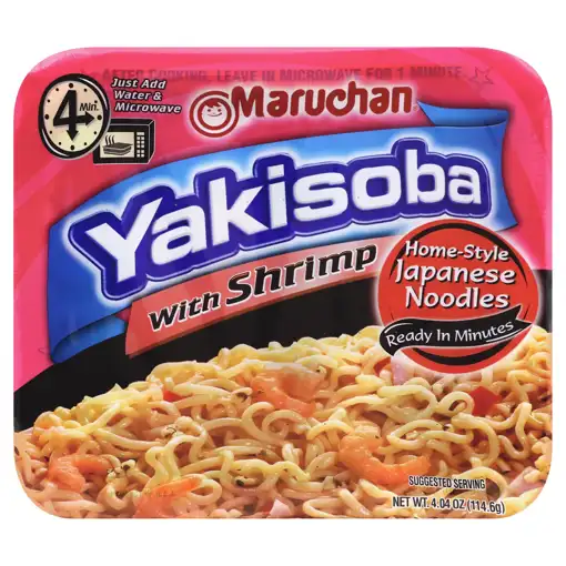 Welcome – La Bonita #5 – Maruchan Yakisoba, With Shrimp, 4.04 Oz