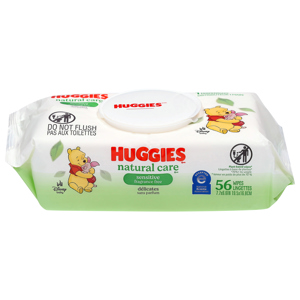 Huggies Disney Baby Sensitive Fragrance Free Wipes, 56 wipes