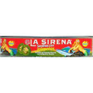 La Sirena Sardines with Jalapeños, 15 oz