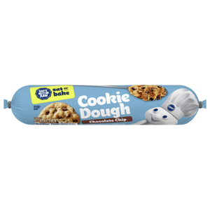 Pillsbury Chocolate Chip Cookie Dough, 165 oz (1 lb 0.5 oz) 467 g