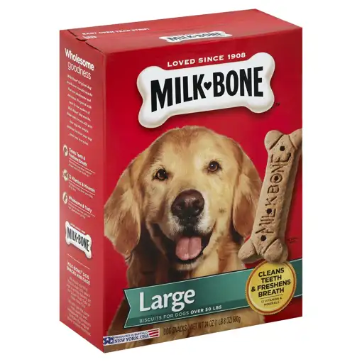 All  Babies – Pruett's Market – Milk Bone Dog Snacks, Large, Biscuits, For  Dogs Over 50 Lbs, 24 Oz (1 Lb 8 Oz) 680 G