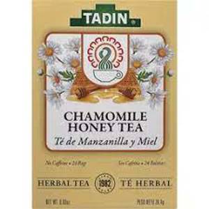 Tadin Chamomile With Honey Herbal Tea, 24 bags