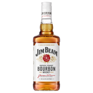 Jim Beam Kentucky Straight Bourbon Whiskey, 750 ml