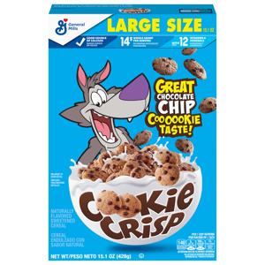 Cookie Crisp Cereal Large Size, 15.1 oz (428 g)