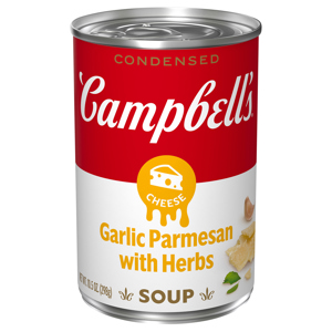 Campbell's Condensed Garlic Parmesan with Herbs Soup, 10.5 oz (298 g)
