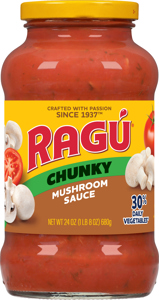 Ragu Sauce, Mushroom, Chunky, 24 oz (1 lb 8 oz) 680 g
