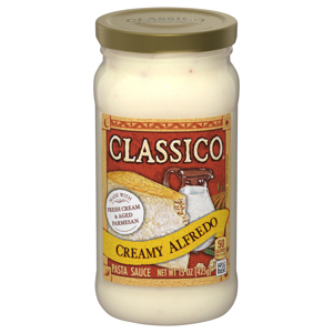 CLASSICO PASTA SAUCE, CREAMY ALFREDO, 15 OZ (425 G)