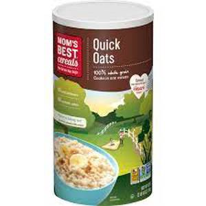 Mom's Best Cereals Quick Oats, 42 oz (2 lb 10 oz) 1.19 kg