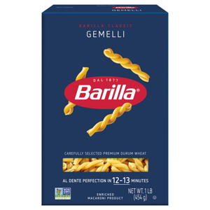 Barilla Gemelli, 1 lb (454 g)