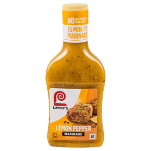 Lawry's Lemon Pepper With Lemon Marinade, 12 fl oz