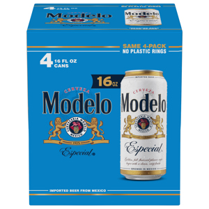 Modelo Especial Beer, 4 - 16 fl oz cans