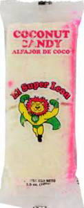 El Super Leon Alfajor De Coco, Coconut Candy, 3.5 oz