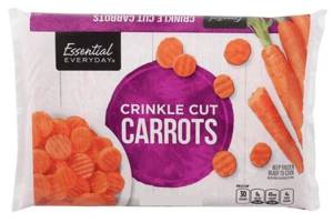 Essential E Crinkle Cut Carrots 12z
