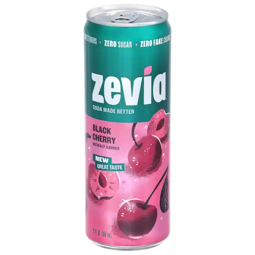 Welcome – Pearlridge – Zevia Zero Sugar Black Cherry Soda, 12 Fl