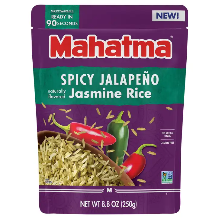 Mahatma Jasmine Spicy Jalapeno Rice, 8.8 Oz (250 G) | Food Depot