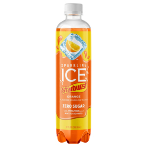 Sparkling Ice Zero Sugar Orange Sparkling Water, 17 fl oz (502.8 ml)