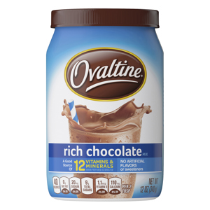 Ovaltine Mix, Rich Chocolate, 12 oz (340 g)