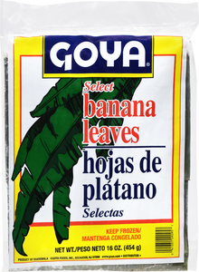 Goya Select Banana Leaves, 16 oz (454 g)