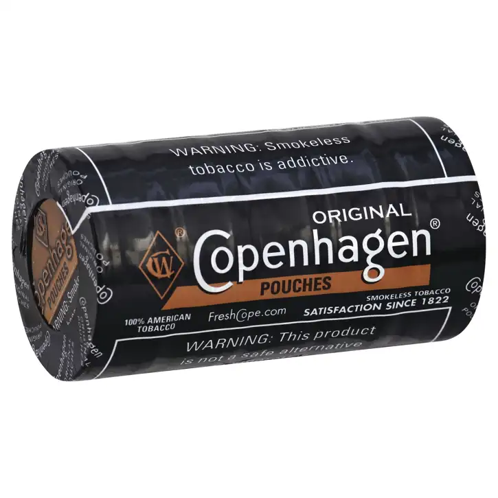 copenhagen tobacco pouches 0.82 oz., 5 pk Coenhagen Mint Pouches Tin -