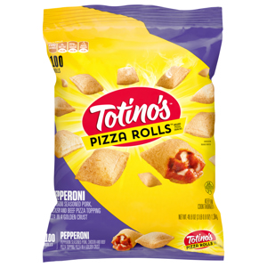 Totino's Pepperoni Pizza Rolls, 100 rolls [48.8 oz (3 lb 0.8 oz) 1.38 kg]