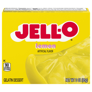 Jell-O Lemon Gelatin Dessert, 3 oz (85 g)