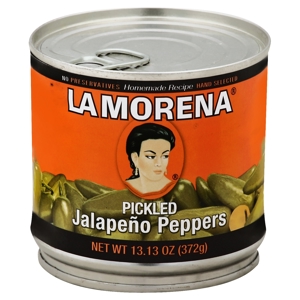 La Morena Jalapeno Peppers, Pickled, 13.13 oz (372 g)