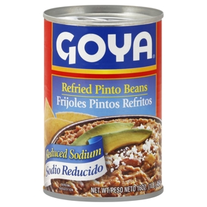 Goya Refried Pinto Beans, 16 oz (1 lb [454 g])