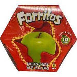 Zumba Pica Forritos para Manzana, Tamarindo, Caramel Coating for Apples, Tamarind Flavor, 5 ct