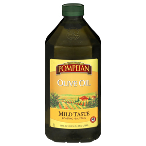 Pompeian Olive Oil, Mild Taste, 68 fl oz (2 qt 4 fl oz) 2 liters