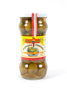 Amazonas Aceituna Peruana, Green Olives in Brine, 20 oz