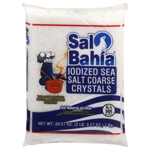 Sal Bahia Sea Salt, Coarse Crystals, Iodized, 35.27 oz (2 lb 3.27 oz) 1 kg