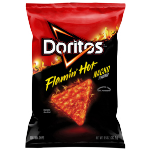 Doritos Flamin' Hot Nacho Flavored Tortilla Chips, 9.25 oz (262.2 g)