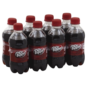 Dr Pepper Soda, 8 - 12 fl oz (355 ml) bottles