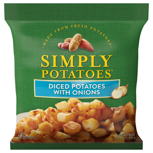 Simply Potatoes Diced Potatoes with Onions, 20 oz (1 lb 4 oz) 567 g