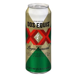 DOS EQUIS Beer, Lager Especial, 24 fl oz (1 pint 8 fl oz)