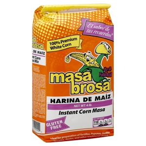 Masa Brosa Corn Masa, Instant, 4 lb (1.8 kg)