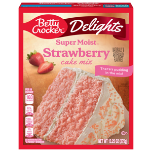 Betty Crocker Strawberry Cake Mix, 13.25 oz (375 g)