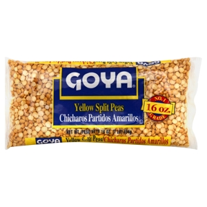 Goya Split Peas, Yellow, 16 oz (1 lb) 454 g