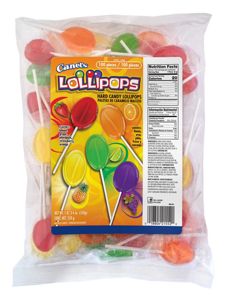 Canel's Fiesta Lolipops, Assorted Flavors, 120 ct