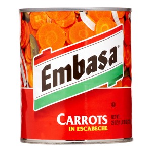 Embasa® In Escabeche Carrots 26 Oz. Can