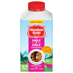 Meadow Gold Half & Half, 1 pt (473 ml)