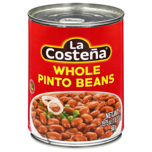 La Costena Pinto Beans, Whole, 19.75 oz (1 lb 3.7 oz) 560 g