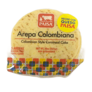 Paisa Arepa 20z Colombiana